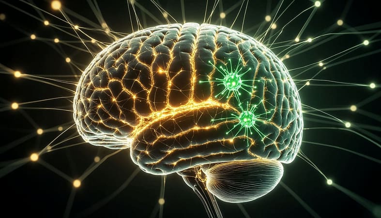 мозг, в который проник вирус