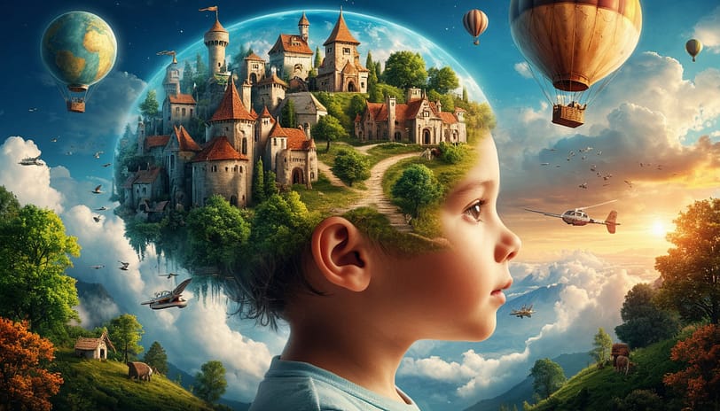 фантастический мир в голове ребенка